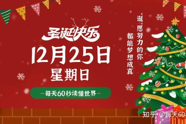 12月25日，星期日，在这里每天60秒读懂世界！ 每天60秒读懂世界 第1张