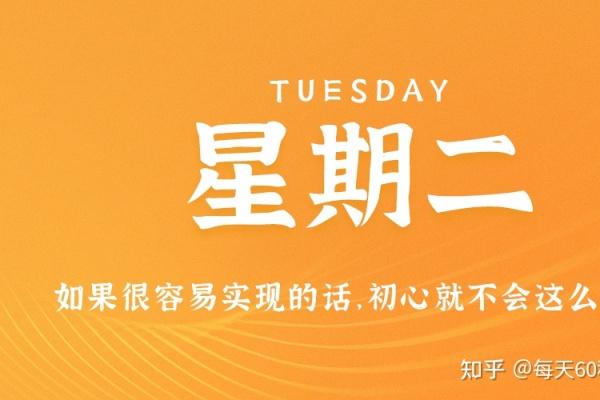 1月3日，星期二，在这里每天60秒读懂世界！ 每天60秒读懂世界 第1张