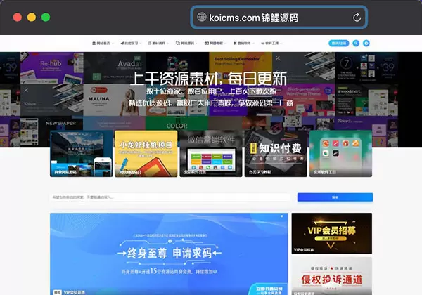 资源在线整站31212个源码打包完整运营版/带RiPRO主题无需授权