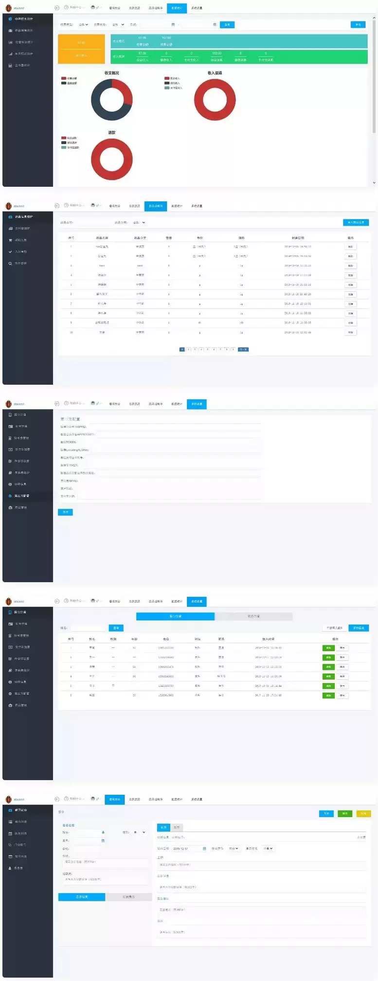 锦鲤已测|小型医疗门诊挂号系统 医院管理系统后台thinkphp内核源码 网站源码 第2张