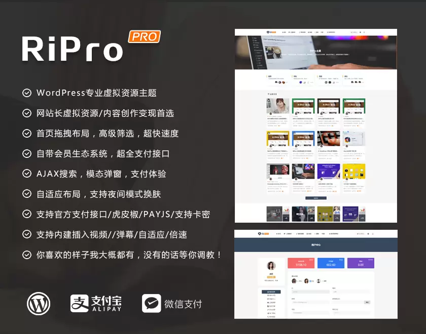 WordPress日主题8.9附带插件源码下载 wordpress 第1张