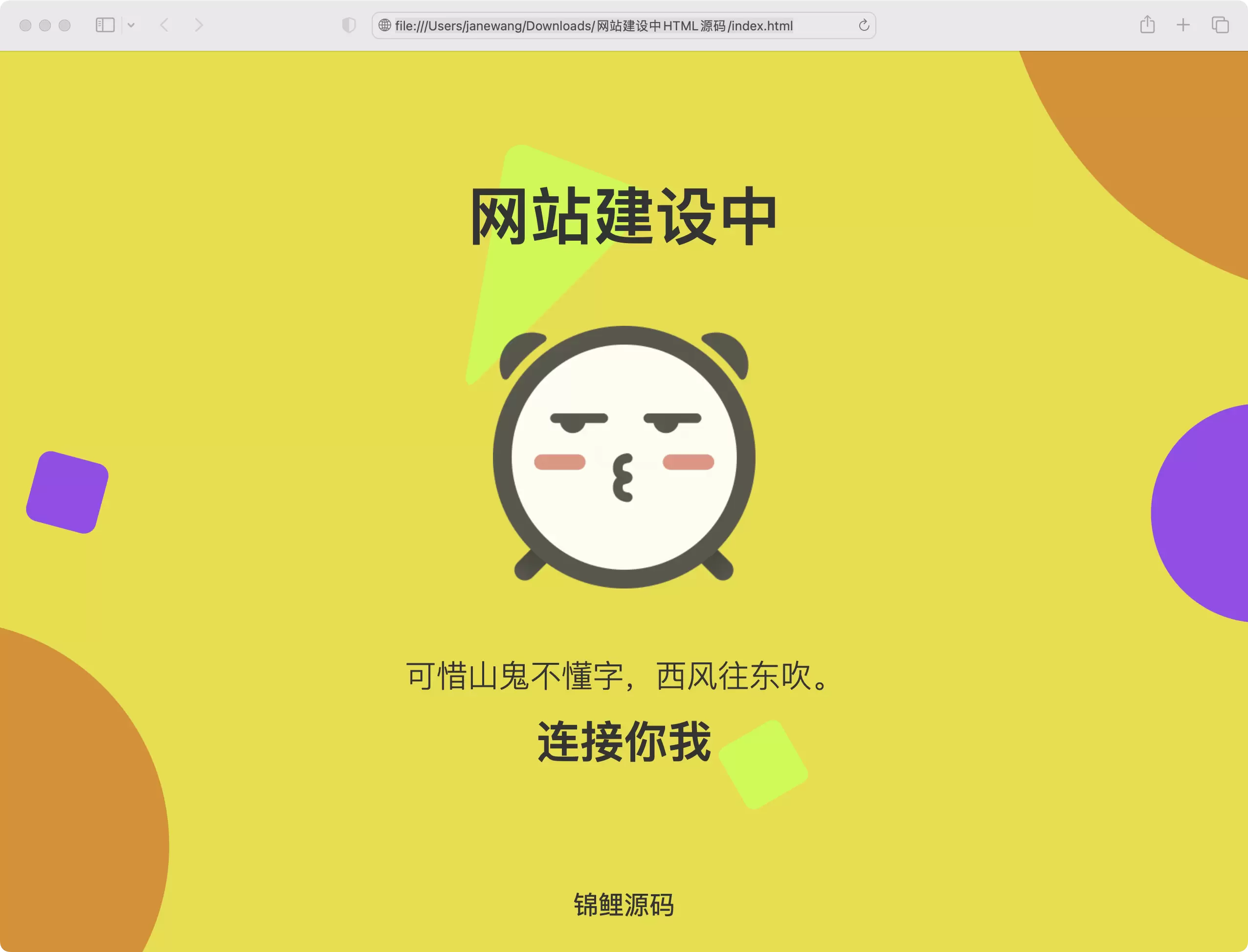 锦鲤已测|自适应网站建设中HTML源码下载 HTML 第3张